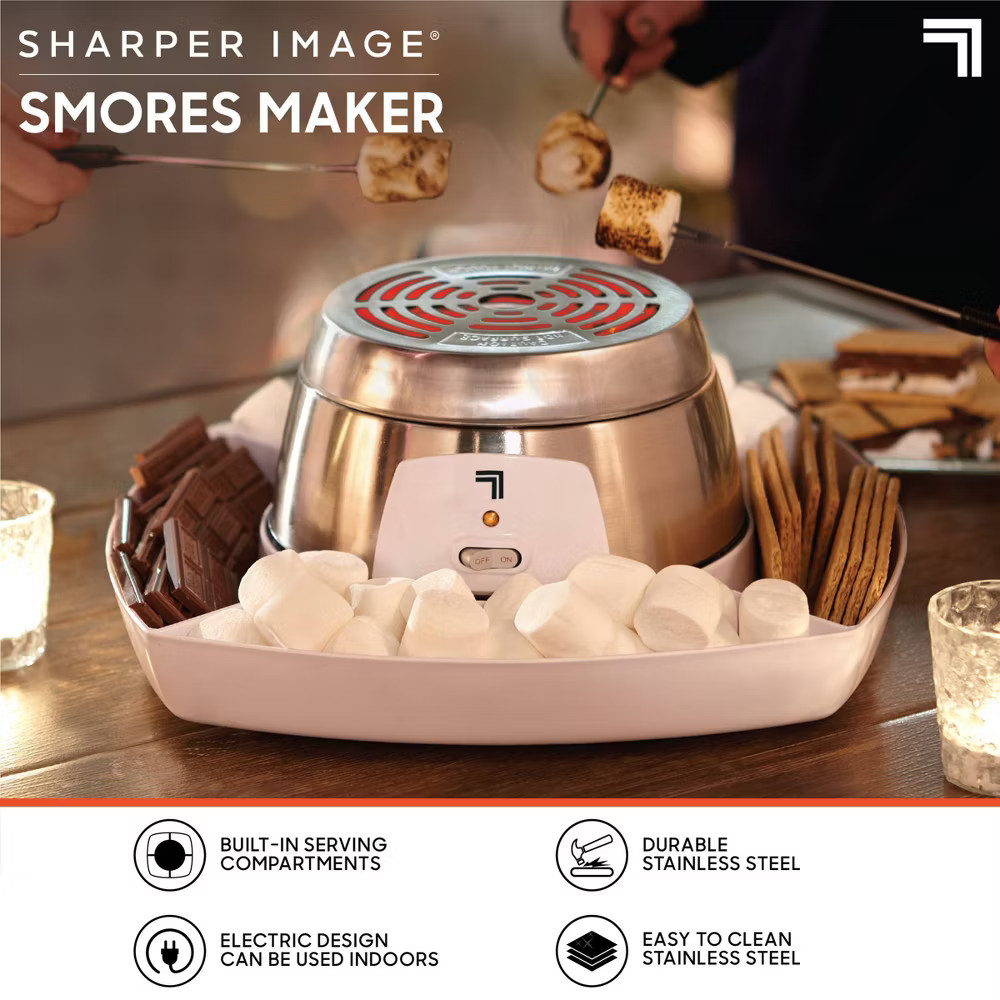 Sharper Image 5pc S'mores Maker White
