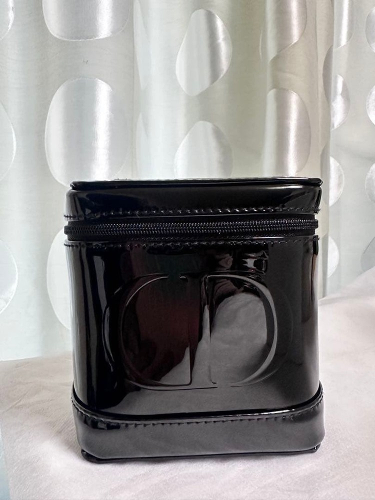 DIOR Novelty Vanity Pouch Case Black