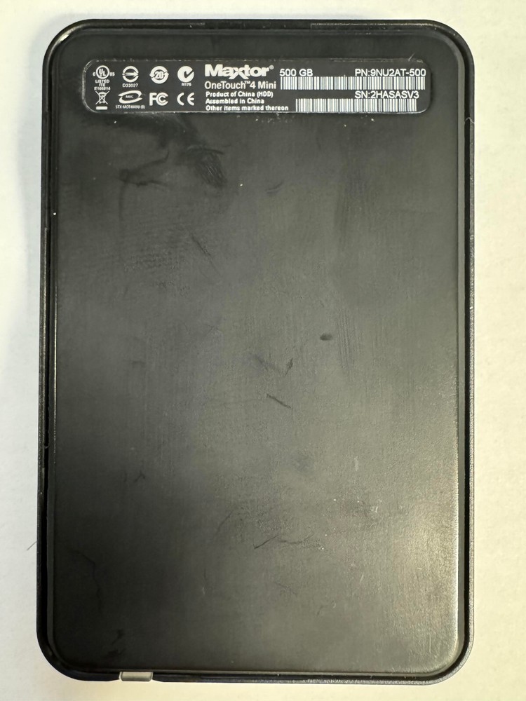 maxtor one touch 4 mini 500GB