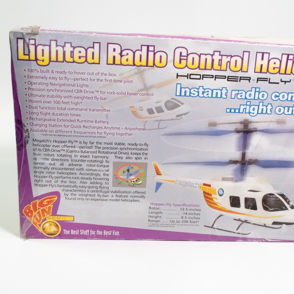 Megatech Big Fun Series Lighted Radio Control Helicopter