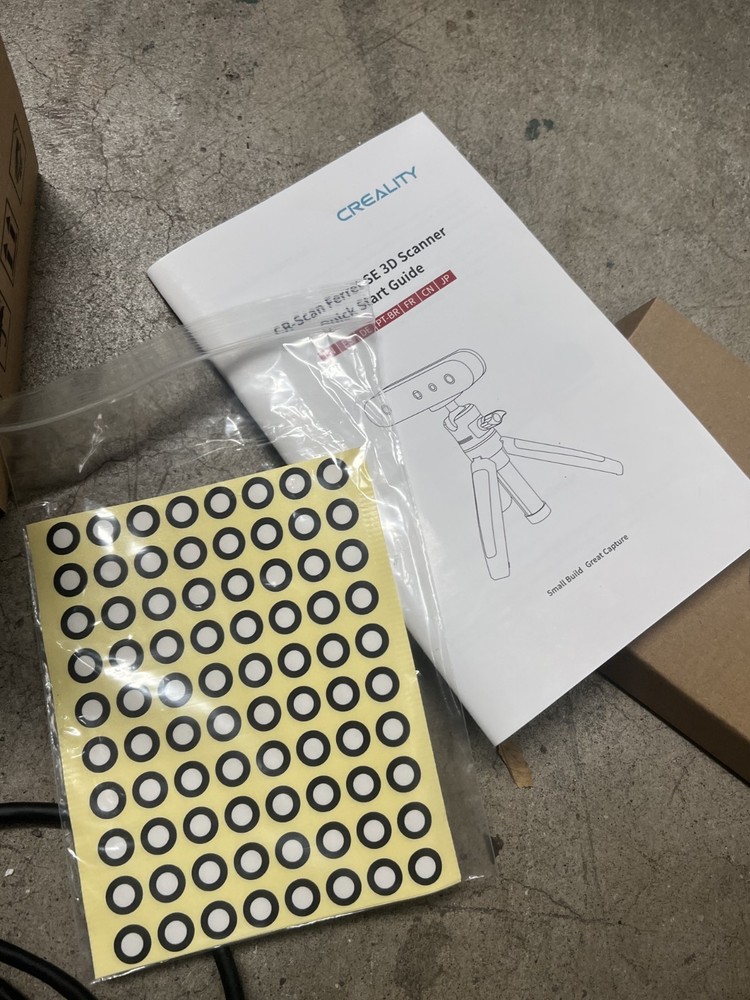 Creality CR-scan Ferret SE 3D Scanner - Open box