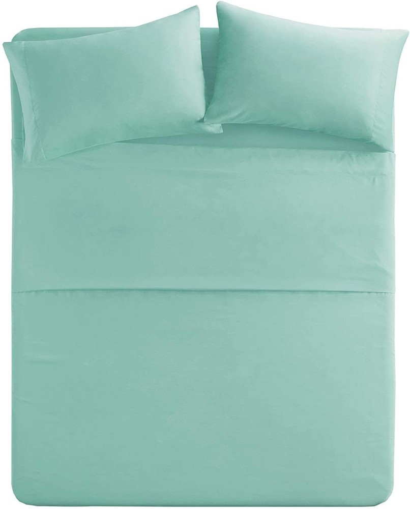 Comfort Spaces Microfiber Bed Sheets Set 14" Deep Pocket, Wrinkle Resistant, ...