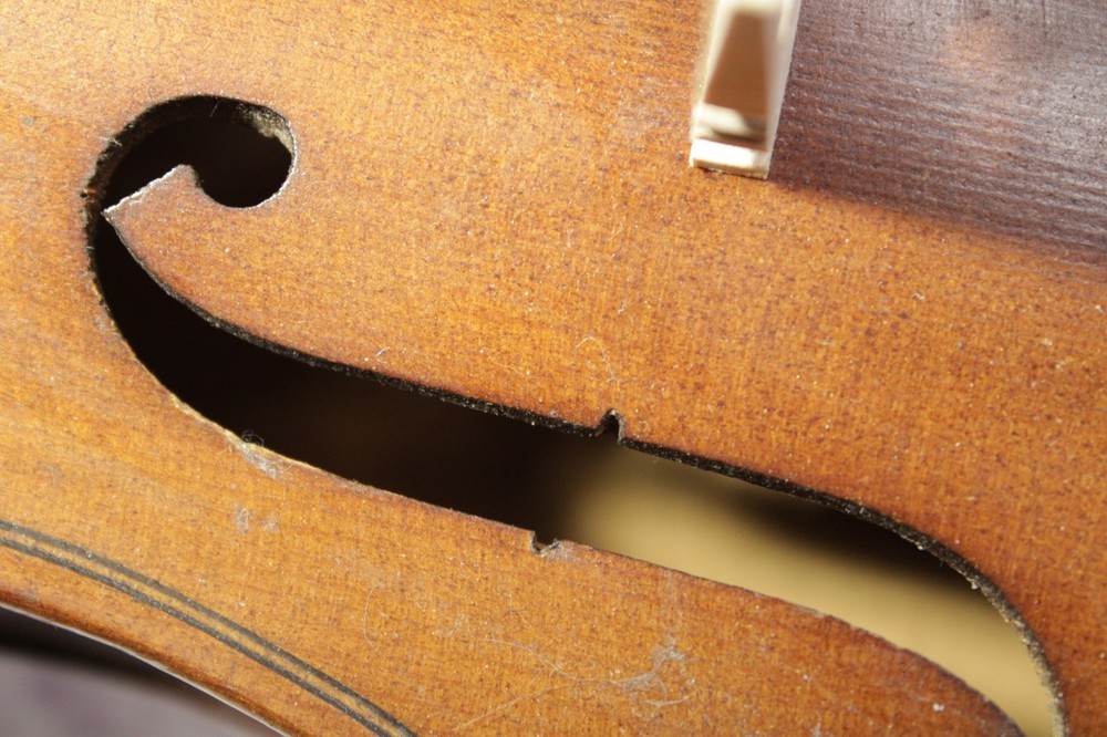 Modern 4/4 Violin Full Size Student Instrument No Label