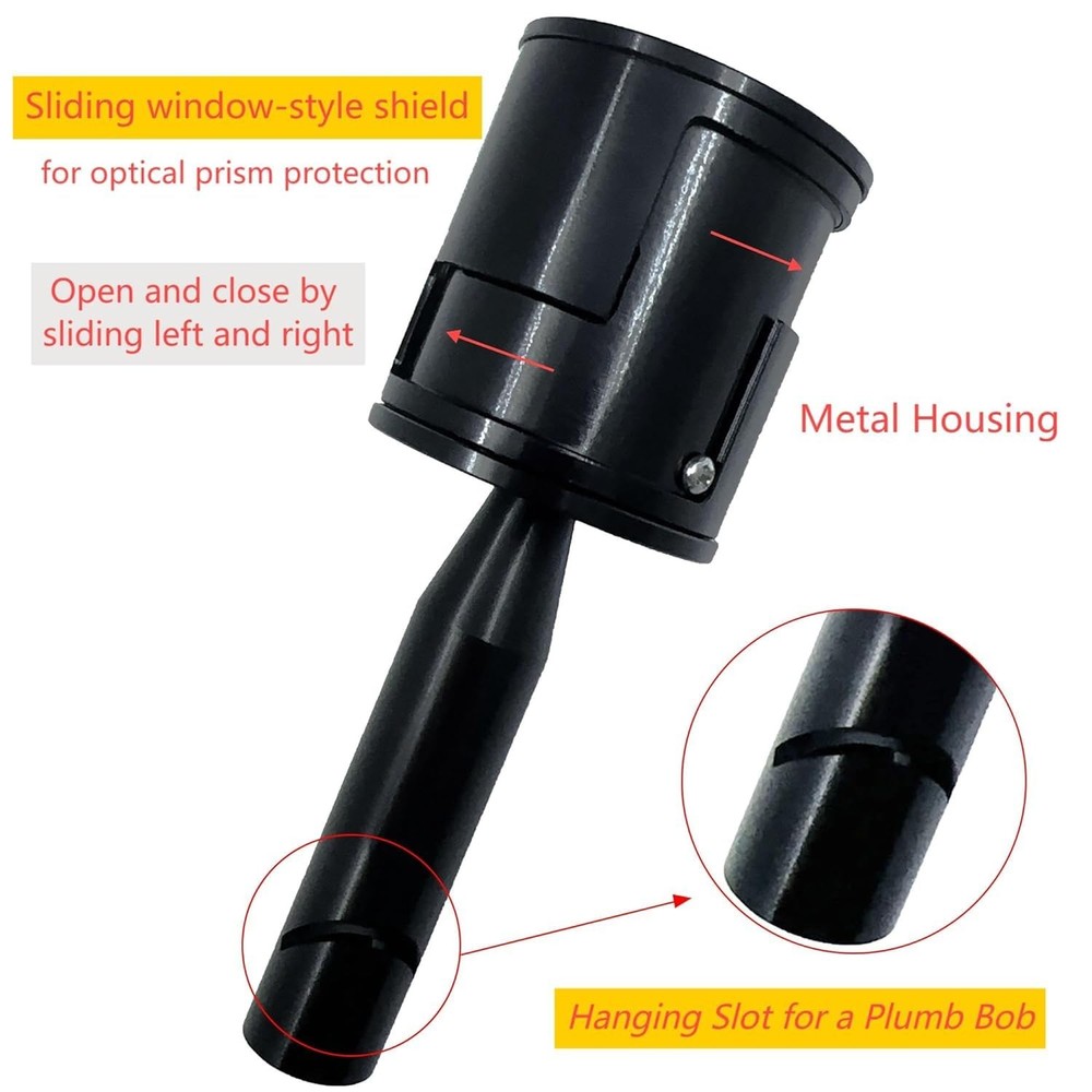 Double Prism Optical Square for Right Angle Layout & Perpendicular Line...