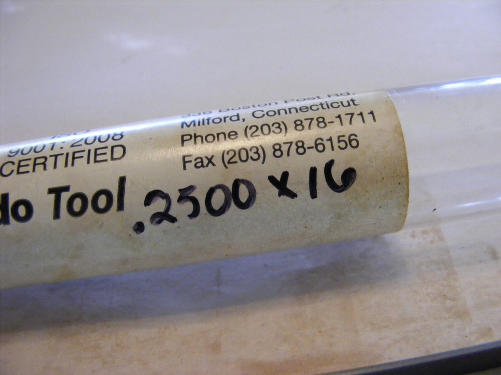 DME Drill Master Eldorado Gun Drill .2500 x 16" (HOU)