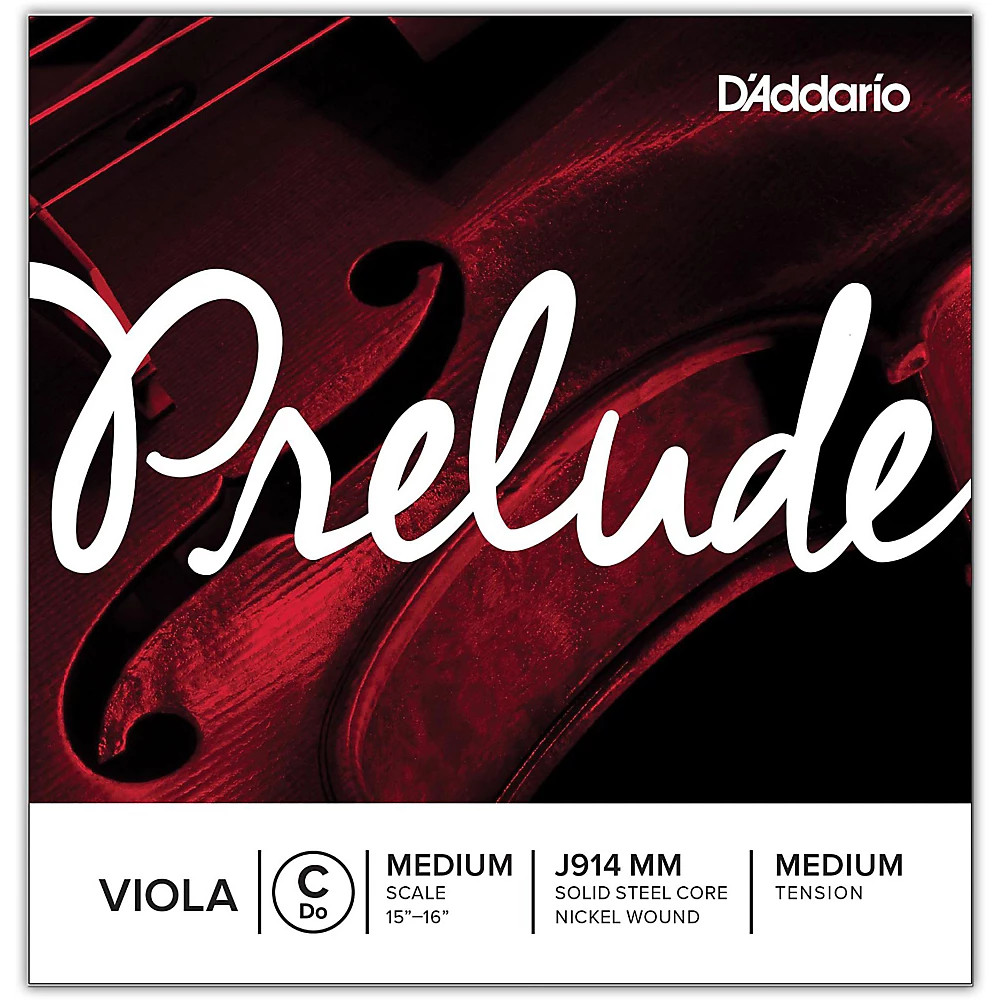 D'Addario Prelude Series Viola C String 15+ Medium Scale