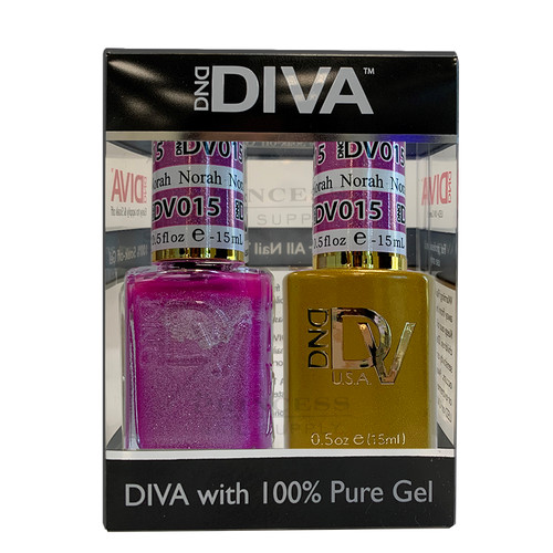 DND DUO DIVA GEL & LACQUER #15 - Norah