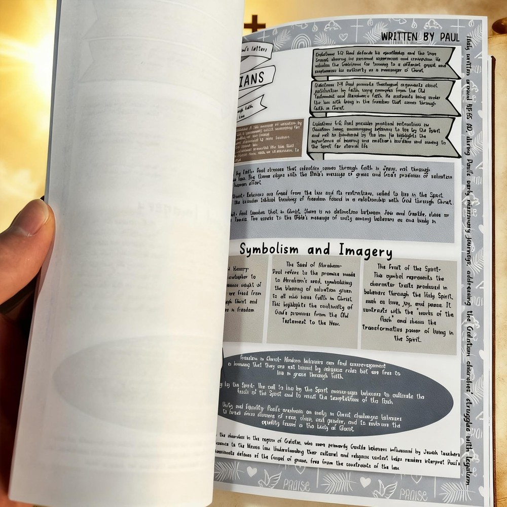 LMLPFP Bible Study Guide 66-Page Daily Devotional brown