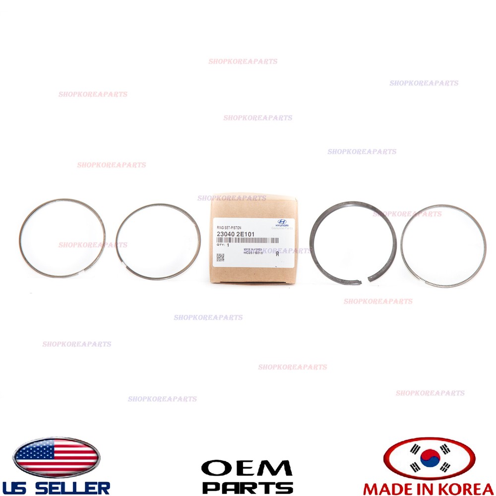 Genuine Engine Piston Ring Set Size STD ⭐OEM HYUNDAI KIA 2.0L *See compatibility