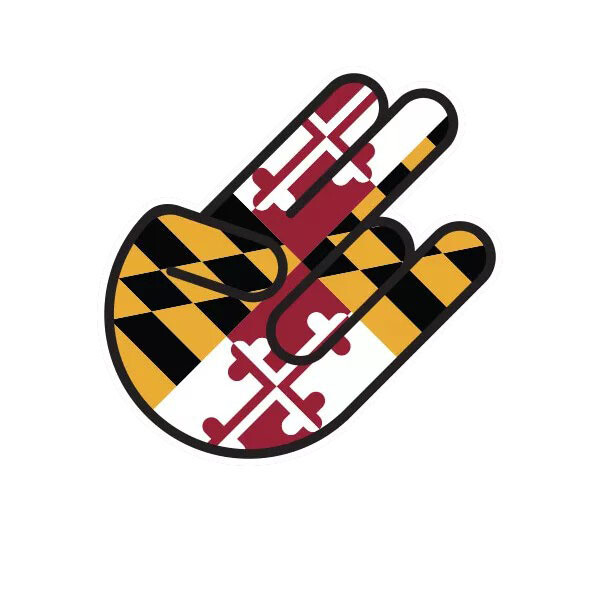 Maryland Shocker Sticker Decal