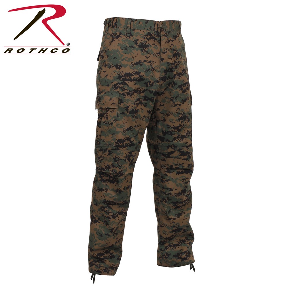 Rothco Tactical BDU Pants Woodland Digital Camo