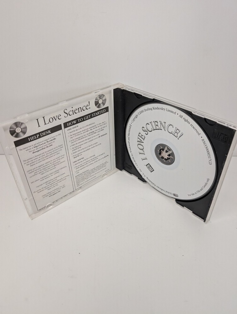 I Love Science Interactive Learning Windows 95/98/NT4