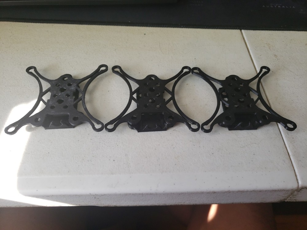 FireFlo v3 3D Printed FPV Drone Frame by SirQuentin (3 PCS)