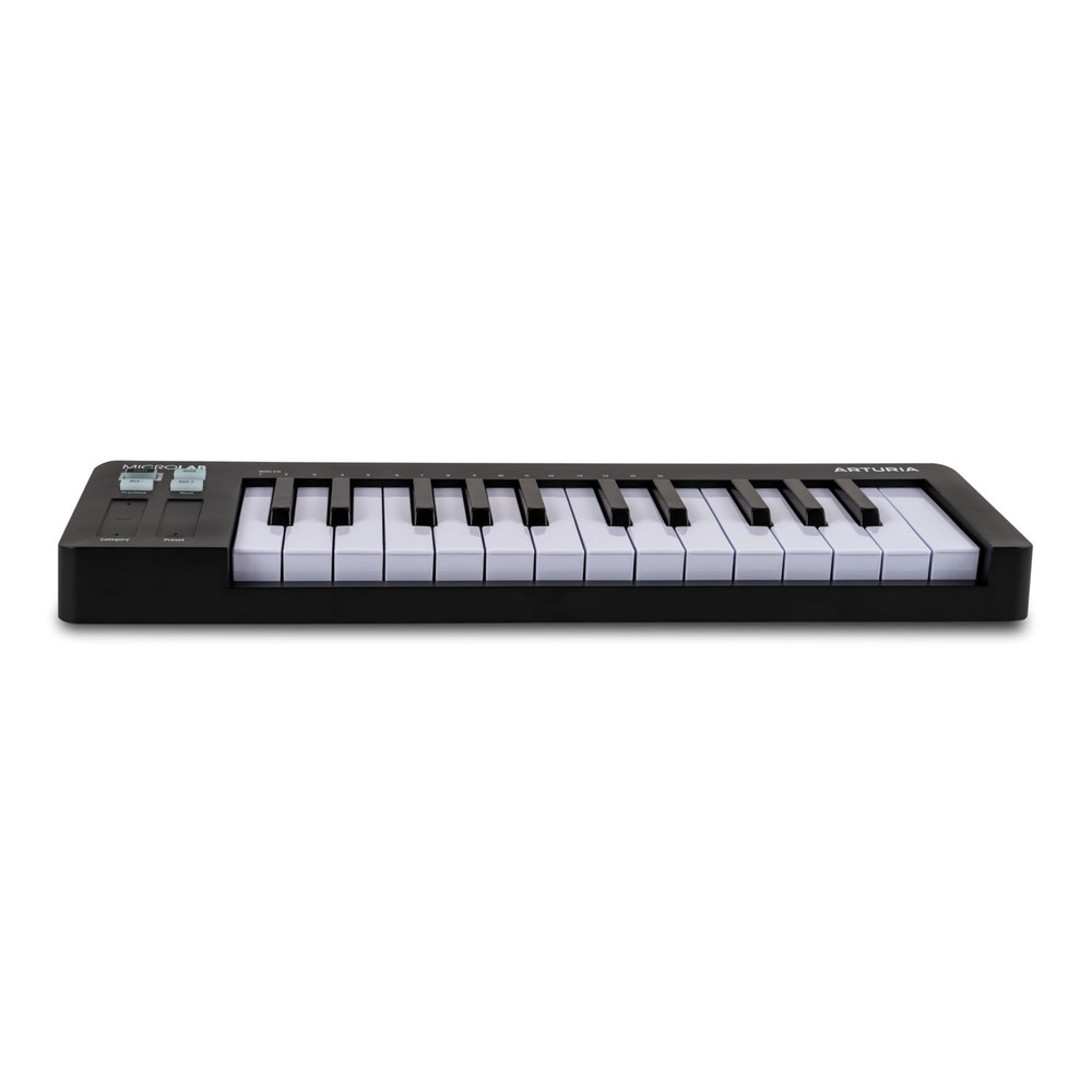 MicroLab Mk3 - Universal MIDI Controller for Music Production - Black