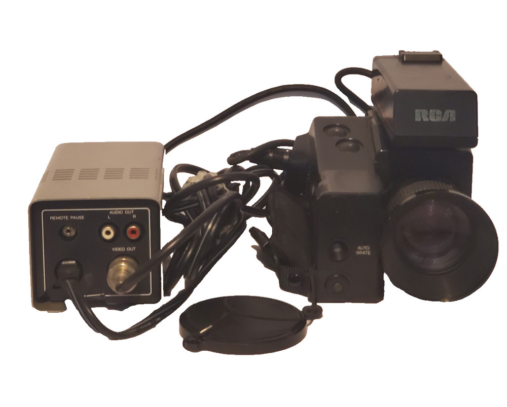 RCA SOLID STATE CKC-020 CAMCORDER - Handheld Video Recorder VTG 1980 - TESTED