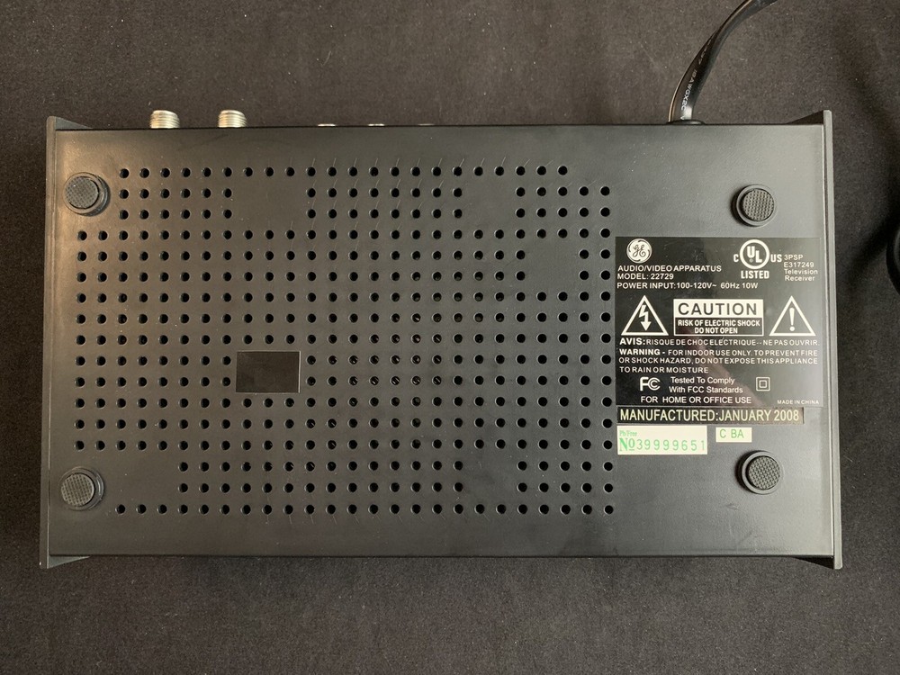 GE Smart Digital Converter Box 22729