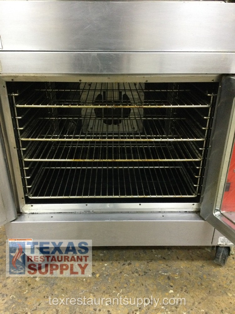 Vulcan Natural Gas Double Stack Full Size Convection Oven