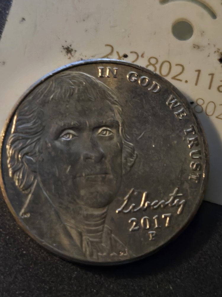 2017 Liberty P Jefferson Nickel