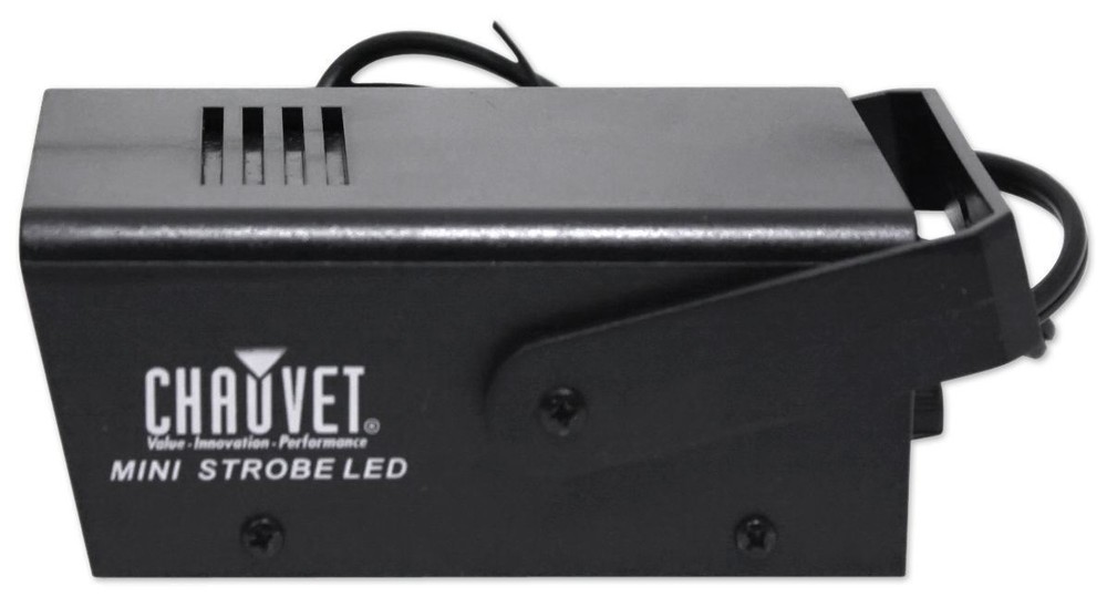 2 Chauvet DJ MINI STROBE LED Compact Strobe Lights With Austable Strobe Rate