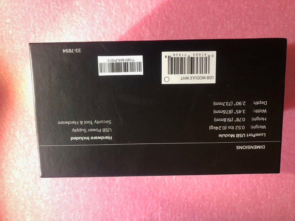 luxeport 33-7894 usb module