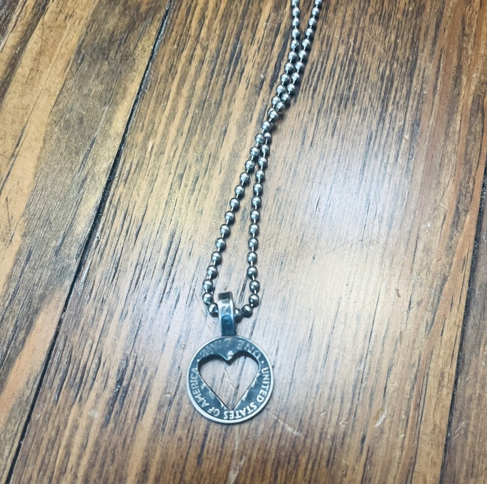 Handmade Coin Pendant Necklace