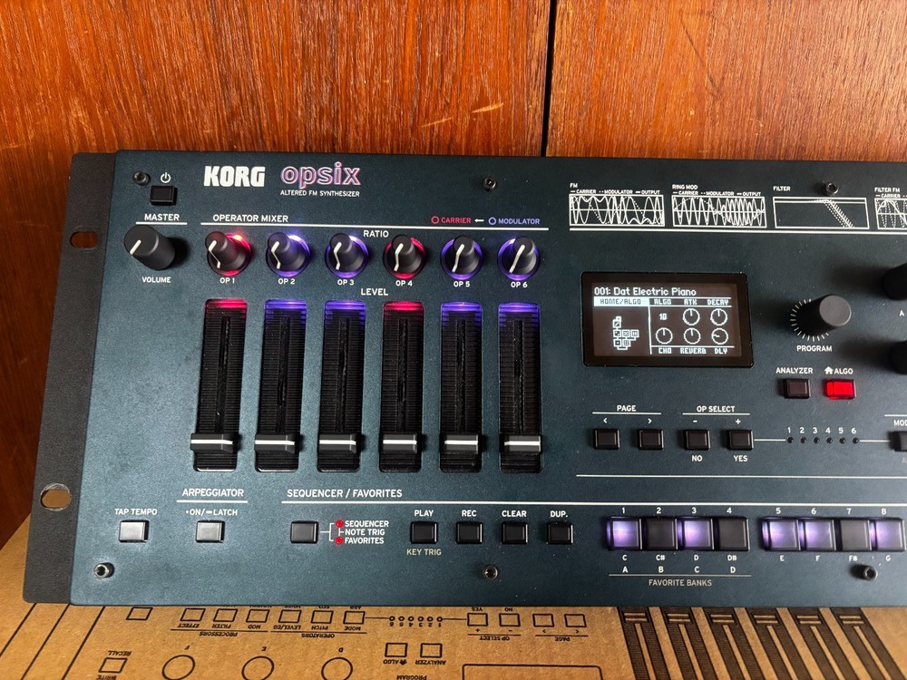 Korg Opsix Module Altered FM Synthesizer Rackmountable Desktop Module w/ box