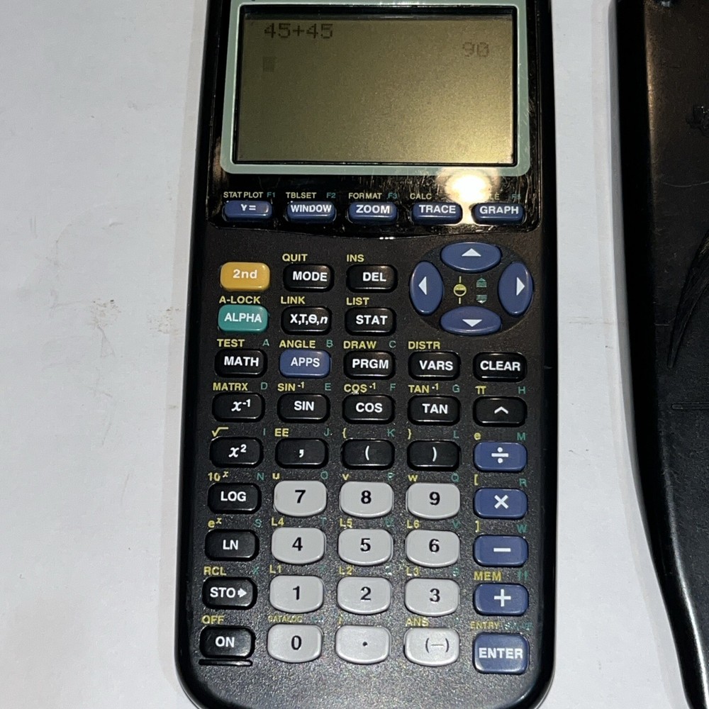 Texas Instruments TI-83-PLUS Black Graphing Calculator