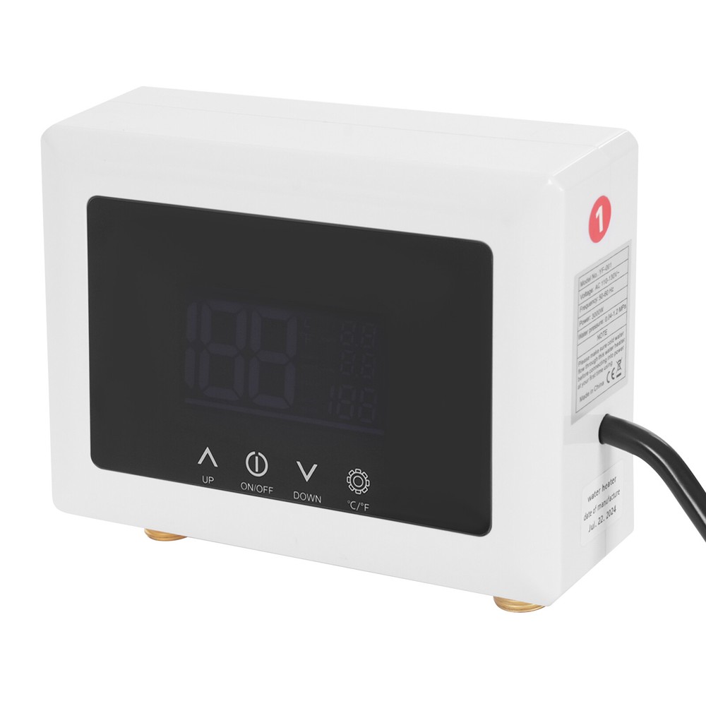 Electric Water Heater, Electric Water Heater with LED Display, Instant Electric