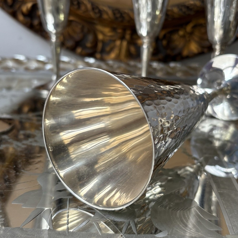 SILVER SILVER PLATED FLUTE SET GOOD CONDITION WITH BOX