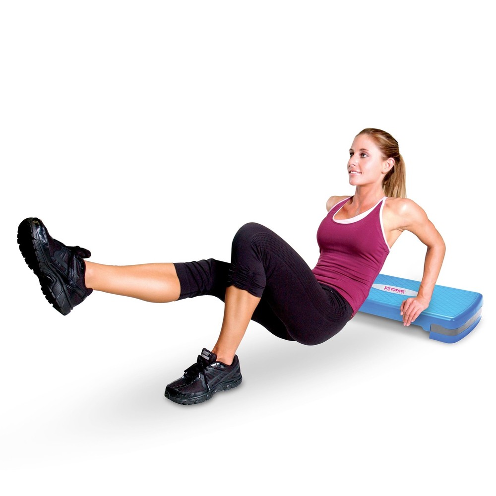 Aerobic Step Platform Black & Yellow