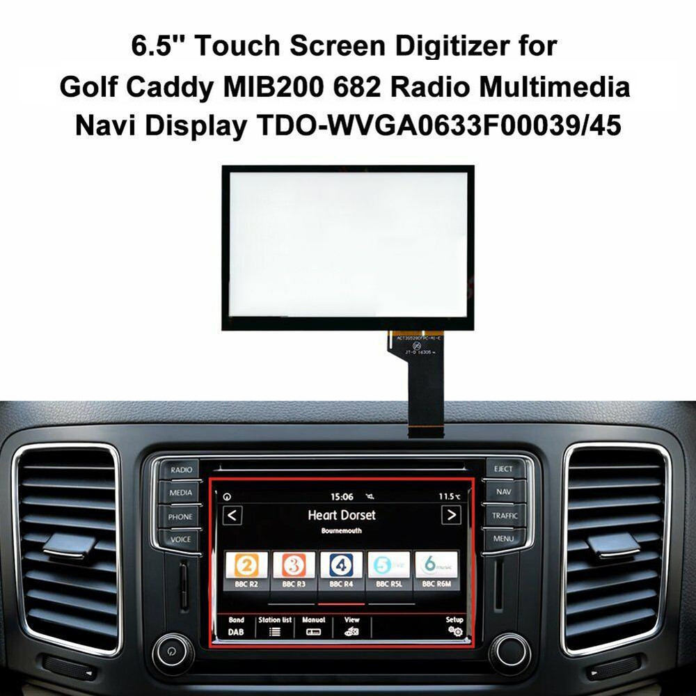 Useful Glass Digitizer Touch Screen 40-Pin 6.5\'\' Screen Accessory For CC