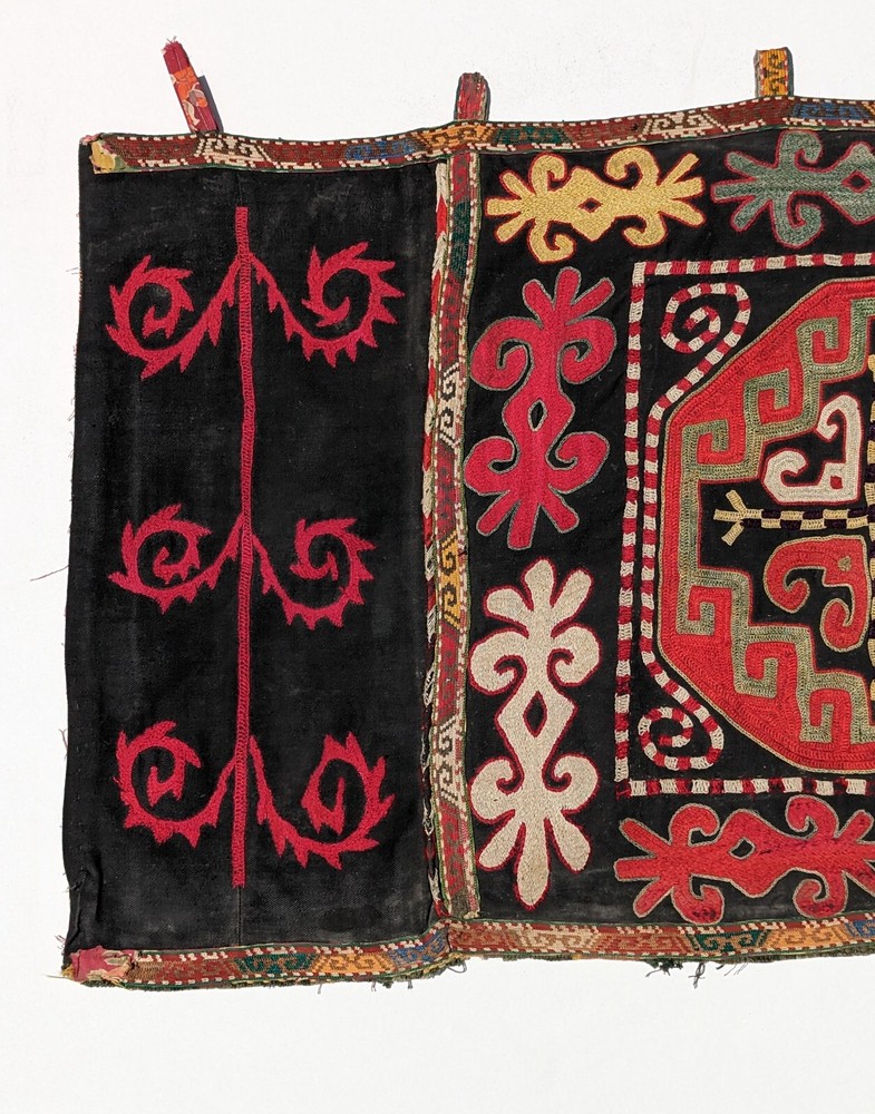Uzbek Hand Embroidered Mafrash Side Panel