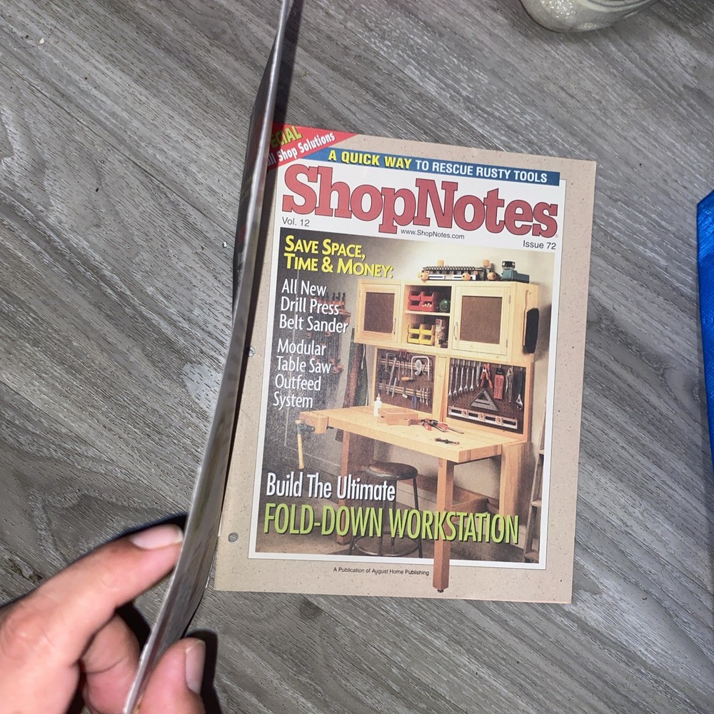 ShopNotes Magazine Volume 12 Issue 72 Special Small Shop Solutions