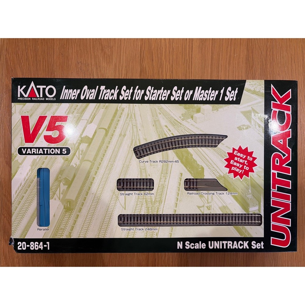 KATO 20-864 N Scale Inner Oval Set Variation V5 Inside Loop Track
