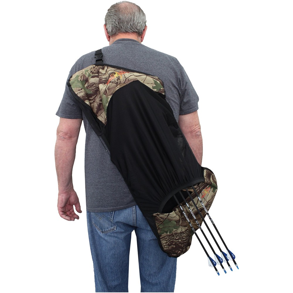 Compound Bow Cover Sleeve Quick Slip Design Camo