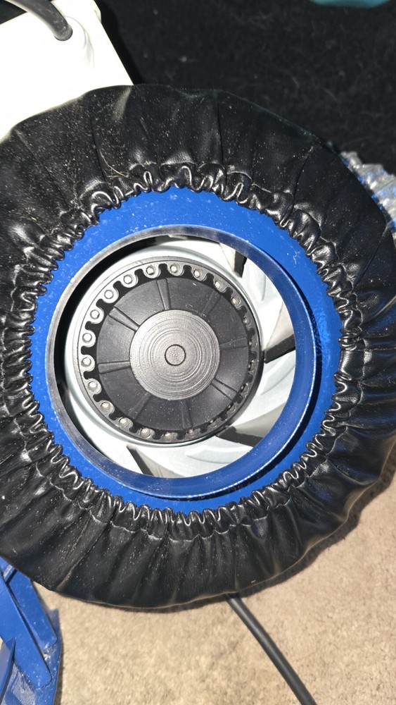 Ventech 6in Inline Duct Fan W/ Charcoal Carbon Filter W/speed Control