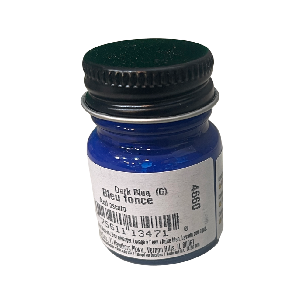 Testors Model Master "Dark Blue" 1/2 oz. ACRYLIC PAINT (4660)