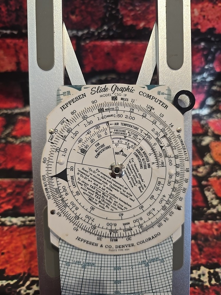 JEPPESEN CSG-1P Flight Computer