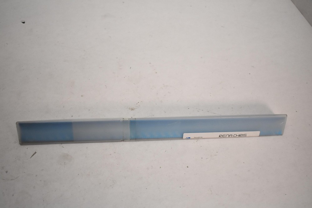 RENA CHRIS Architectural Scale Ruler 12 Inch Aluminum Triangular Blue New