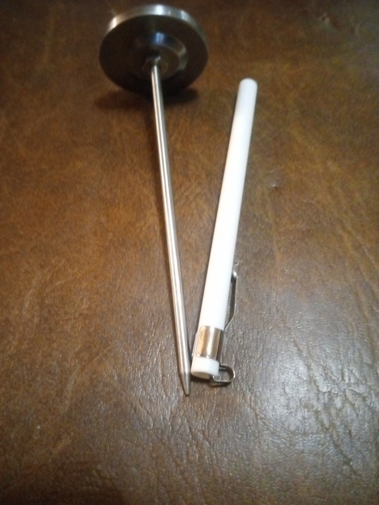 Vintage Kitchen Temp Rite Reader With Sleeve Great Working Condition Rare Htf