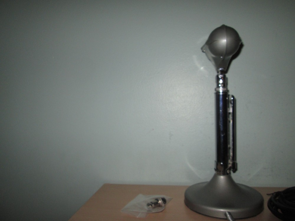 Vintage Dukane Model 7B40 Microphone w/ Cord Untested Rare