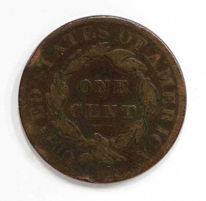 1830 Coronet Head Large Cent