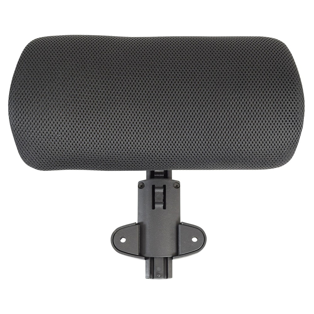 Lorell LLR60329 Executive Chair Adjustable Headrest - Black