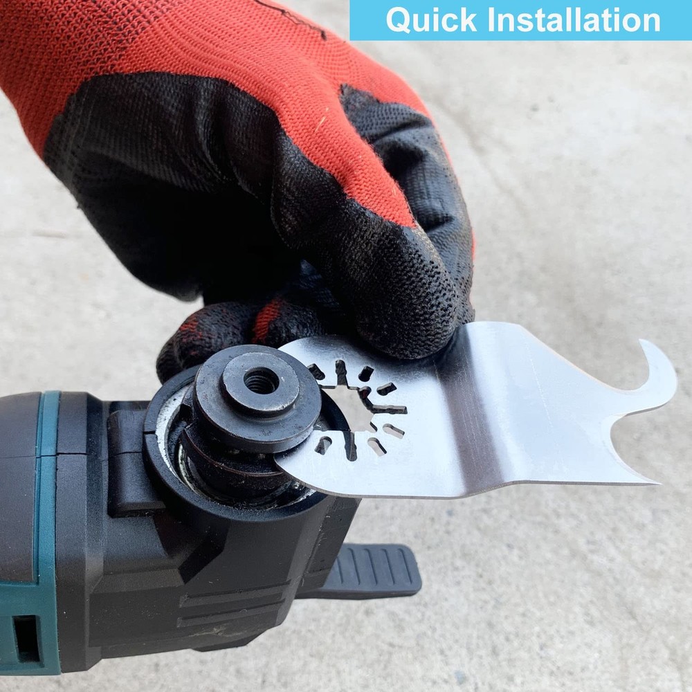 HEMUNC 3PCS Oscillating Multitool Saw Blades, Multi 3PCS, Silver