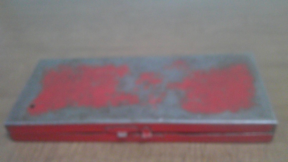 Snap On Tools USA KRA-???- Red Metal Tool Case Box