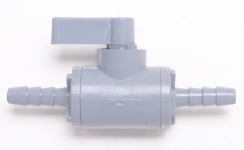 1/4" In Line Shut-Off Valve / Plastic