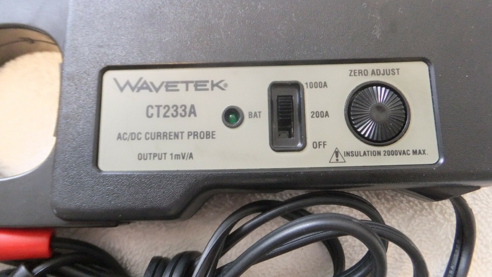 Wavetek CT233A AC/DC Current Clamp # 2