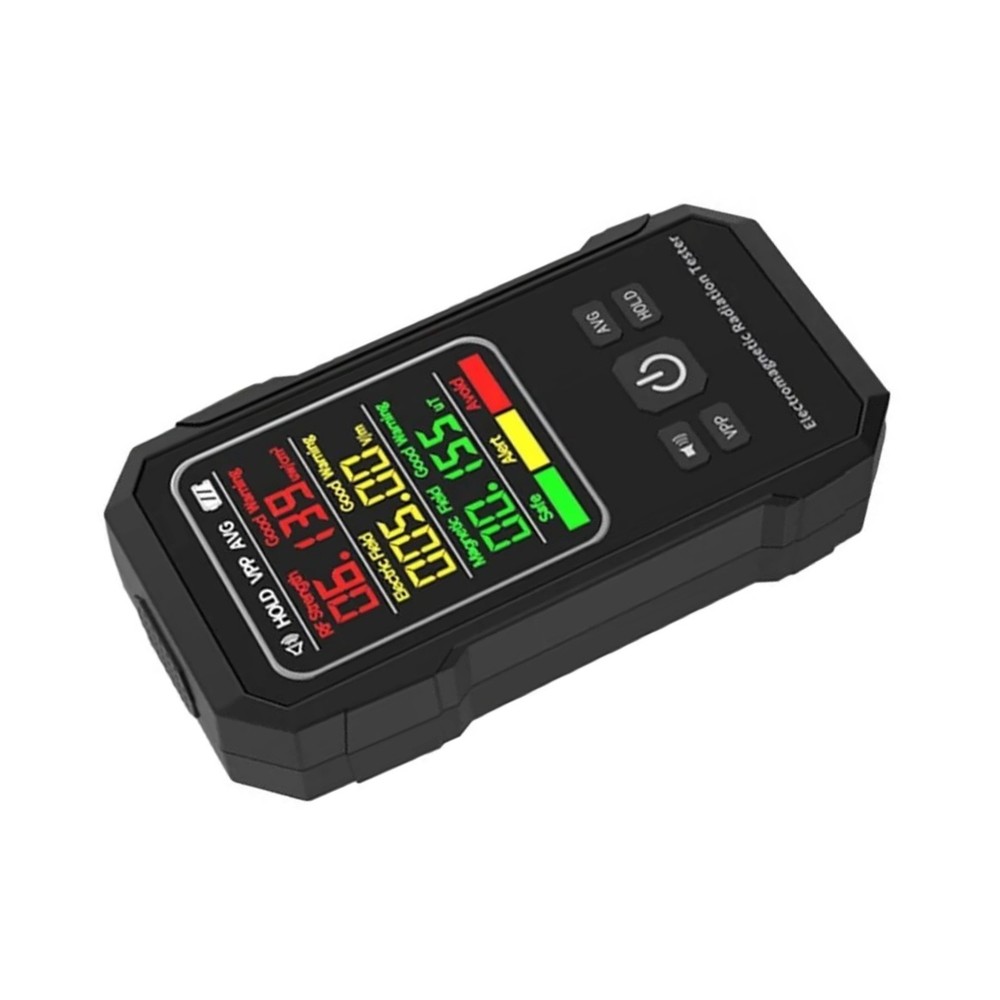 EMF Meter Electromagnetic Radiation Detector with Data Lock and Screen Lock