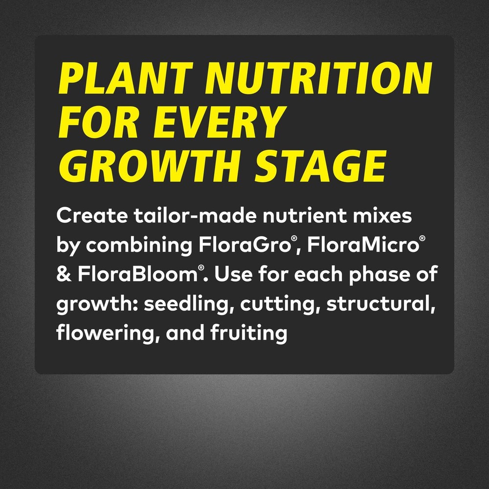 General Hydroponics FloraSeries Hydroponic Nutrient Fertilizer System Trial ...