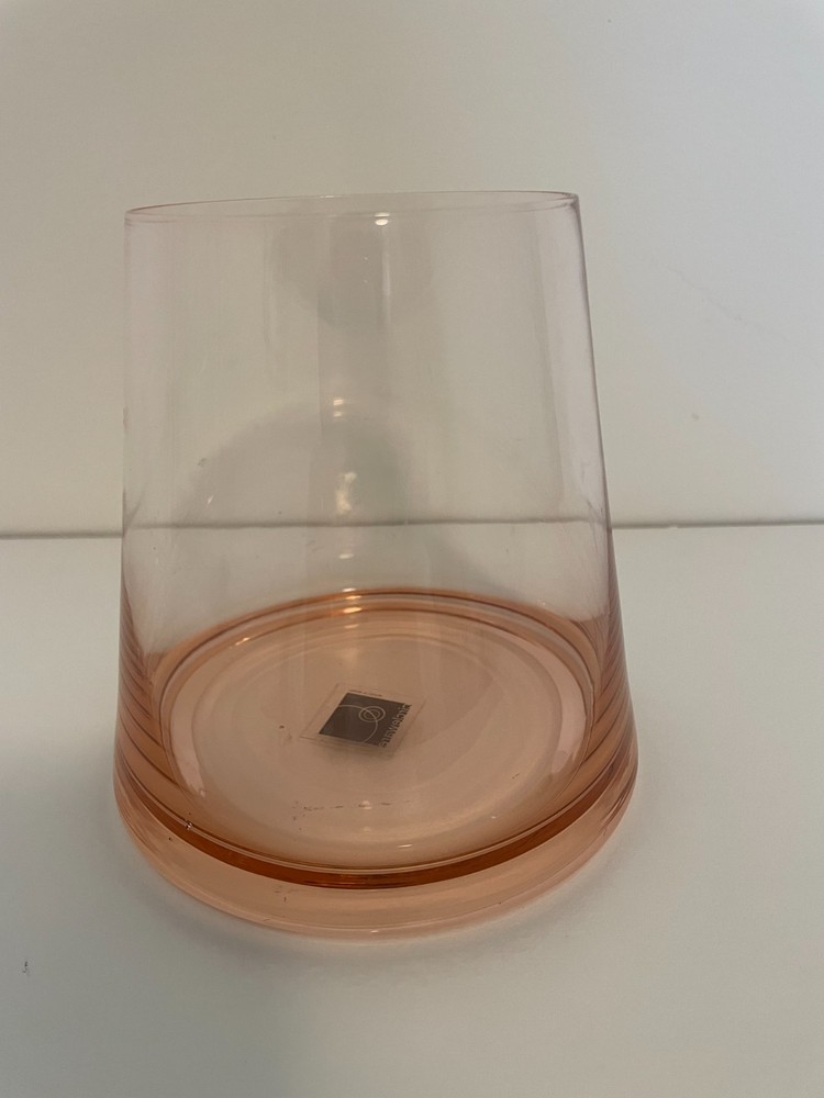Circleware Pink Tinted Vase